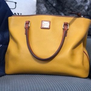 Dooney and Bourke Pebbled Leather Willa Satchel